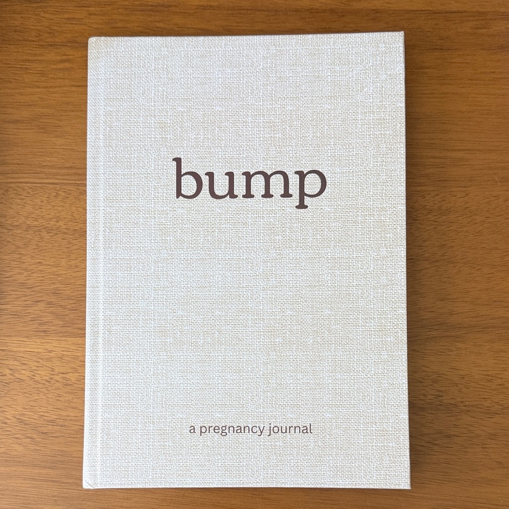 Bump Pregnancy Journal - Cream Cover